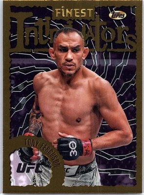 2024 Topps Finest UFC - Tony Ferguson #INT-1 Finest Intimidators - Image 1 of 2