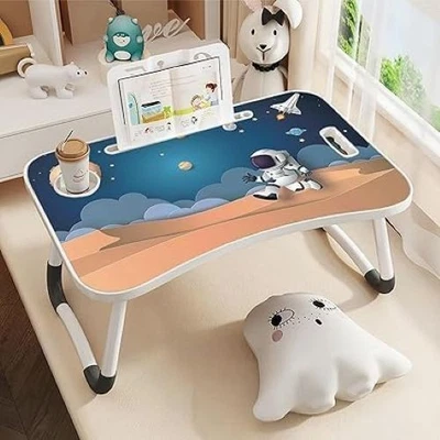 Tavolino Vassoio Pieghevole da Letto Divano Colazione per Bambini - Astronauta - Image 1 of 4