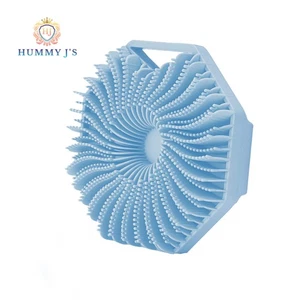 Hummy J's Silicone Body Scrubber - BLUE - Picture 1 of 4
