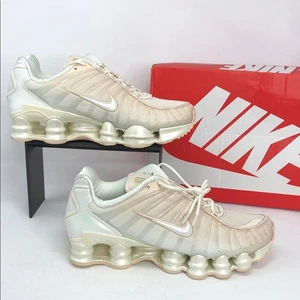 Nike Shox TL IH5075-219 Damen-Laufschuhe perlweiß weich perlmuttfarben – Größe 9,5 - Bild 1 von 16