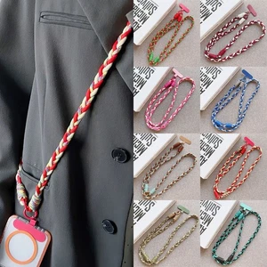 Three-in-one Phone Strap Lanyard With Patch Neck Ropes New Phone Lanyards - Photo 1 sur 17