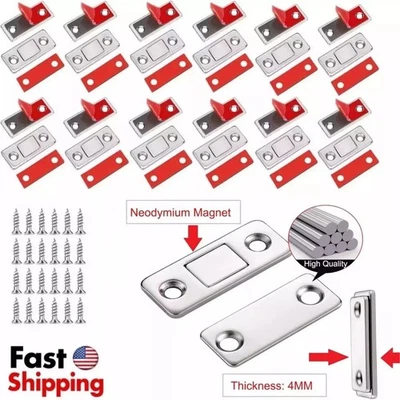 Paquete de 12 imanes de mono placas magnéticas ultrafinas mantenerlo todo cerrado, como se ve en la televisión Foto 1 de 4