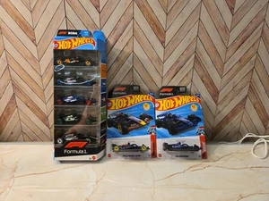 Hot Wheels 2024 FORMULA 1 5 PACK F1 And 2025 F1 Oracle & Willams Mainline 🔥 - Picture 1 of 5