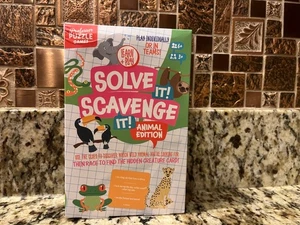 Professor Puzzzle Solve it, Scavenge it - Animal Edition, Lernkartenspiele 5+ - Bild 1 von 3