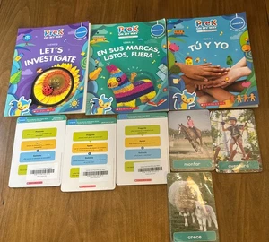 Kit linguistique Scholastic Pre K On My Way thème espagnol 1, 3, 8 livres - Photo 1/21
