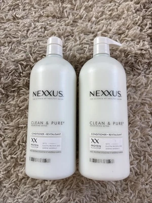 Nexxus Clean Pure Nourishing Detox Conditioner 33.8 fl oz Pump Bottle (2 Pack) - Image 1 of 4