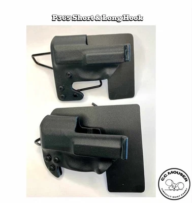 C.C. MOUSER Sig P365 Pocket Holster, Kydex, Adjustable Retention