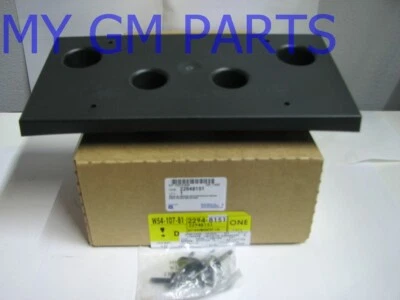 GMC YUKON FRONT LICENSE PLATE MOUNT HOLDER 2015-2017 NEW OEM 22948151 - Image 1 of 3