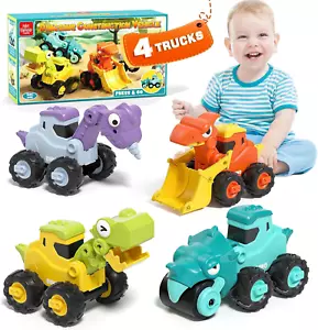 Toys for 1 2 3 Year Old Boys, Dinosaur Toys for Boys Construction Toys, Gifts fo - Picture 1 of 12