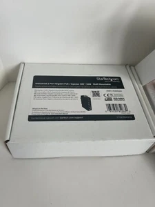 STARTECH - INDUSTRIAL 2 PORT GIGABIT POE+ POWER OVER ETHERNET INJECTOR 48V 30W - Picture 1 of 3