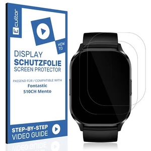 2x Film de protection 3D pour Fontastic 510CH Mento flexible Film d'écran Full - Photo 1 sur 6