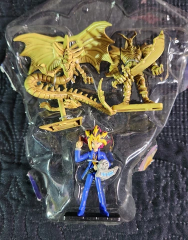 LOT OF 3 VTG YU-GI-OH KAIBA MATTEL MINI FIGURES Cover