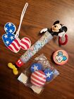 Misc. Disney Items - Luggage Tag, Mouse Ears Ball, 2 Candy Containers