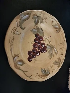 7 Noble Excellence Salad Plates Meritage- Grape & Vine Design 8.5" EUC - Picture 1 of 6