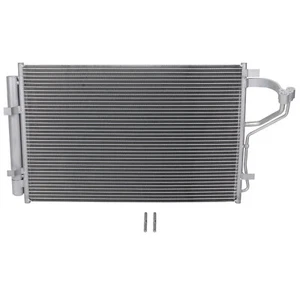 AC Condenser for 13-14 Hyundai Elantra GT Kia Forte5 Block Fitting Aluminum Core - Picture 1 of 16
