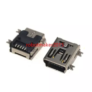 50 x Mini USB Jack Connector Port Type B Female 5-Pin SMT SMD Socket - Picture 1 of 2