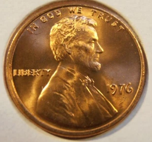 1976 P Lincoln Cent - Stempelglanz aus einer schönen Rolle - Bild 1 von 5