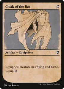 Showcase CLOAK OF THE BAT x4 mtg NM-M Commander Baldurs Gate Common - Picture 1 of 1