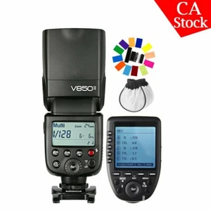 US Godox V850II HSS Flash Speedlite Xpro-S Trigger For Sony A7R A7S A7 A9 A7RIII - Picture 1 of 12