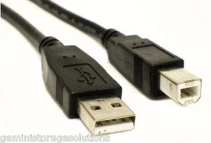 1,8 mtr USB Kabel V2.0 Typ A auf Typ B für Scanner Drucker PC Kabel - Bild 1 von 3