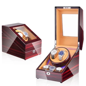 1x Mechanical Watch 2+3 Watches Storage Boxes Case Quiet Motor Rotator Box - Picture 1 of 9