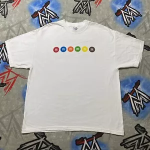 Camiseta M&M Canidies Rainbow XL para hombre de colección - Imagen 1 de 5