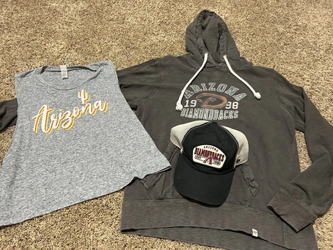 ARIZONA DIAMONDBACKS  Merchandise Baseball Hoodie Tank Hat Cover