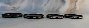 4 Quantaray Lens ( 49mm C.S  - 55mm DIFF_ 55mm C.S-52mm QMC-1A ) Japan As Is - Picture 1 of 7