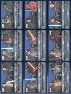 [DIGITAL] Topps Star Wars Chrome Black 24 W1 Fantastic Fights Blue Chrome - Pick - Picture 1 of 1