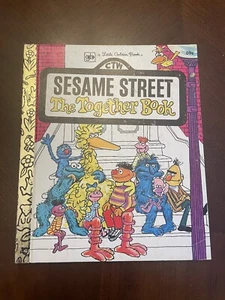 Sesame Street the Together Book Little Golden Book 14th Printing 1970s Big Bird - Picture 1 of 10