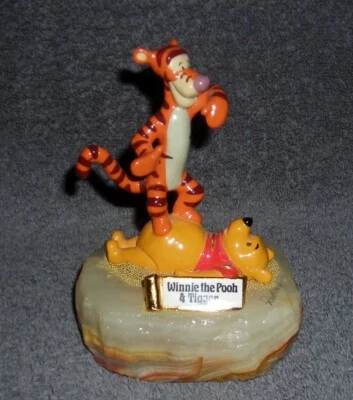 DISNEY WINNIE THE POOH & TIGGER RON LEE FIGURINE - Image 1 of 4