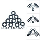 Clutch Washer E-Clip Garden Tool Needle Bearing 10Sets Chain Saw Parts