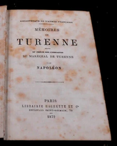 Mémoires de Turenne suivis du Précis des Campagnes du Maréchal de Turenne ... - Imagen 1 de 1