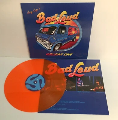 JOEY CAPE'S bad loud Lp ORANGE Vinyl Record with lyrics insert , lagwagon - Image 1 of 2