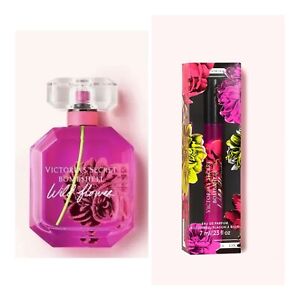 Victoria's Secret BOMBSHELL WILDFLOWER Eau de Parfum (1.7 fl.oz.) and Rollerball