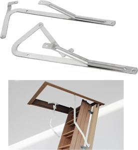Kit de brazos bisagra esparcidor escalera ático 55-1 compatible con modelos W2210 Werner Mk - Imagen 1 de 9