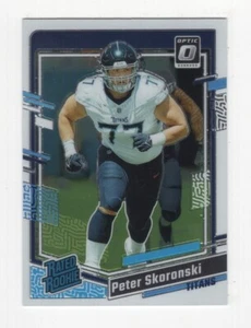 2023 DONRUSS OPTIC FOOTBALL RATED ROOKIE PETER SKORONSKI TENNESSEE TITANS #296 - Picture 1 of 1