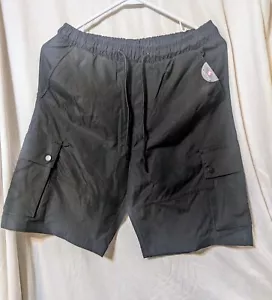 NUEVO CON ETIQUETAS SOUTHPOLE Colección Auténtica Pantalones Cortos Edición Estándar Negro Carga Mediano - Imagen 1 de 7