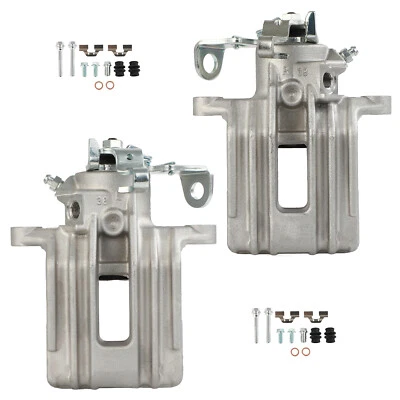 Pair Rear Brake Calipers For 2000-2003 Audi A3 2001-2006 Audi TT Foto 1 de 4