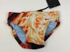 Boys Nike Swim Brief NESS4008 NWT Swimsuit Galactic Opera - Picture 1 of 4