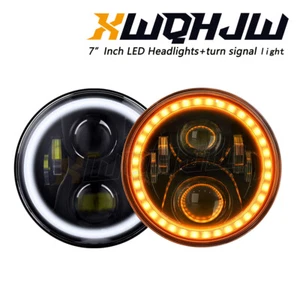Par de faros LED redondos de haz alto/bajo de 7 pulgadas para camioneta Dodge W100 W200 W300 - Imagen 1 de 10