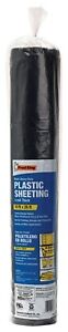 Frost King P1525B Sheeting Roll Plastic (Doors/Windows) 25' ft L X 4 mil, Black
