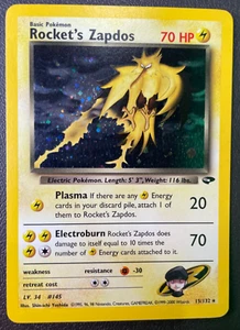 Rocket's Zapdos - Gym Challenge (G2) Pokemon Card Near Mint - Picture 1 of 2