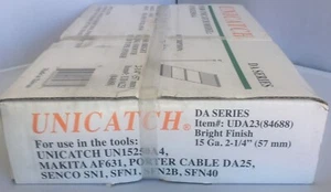 DA23 2-1/4" helle abgewinkelte Finish Nägel Senco, DeWalt, Hitachi 8.000/Cs. - Bild 1 von 4