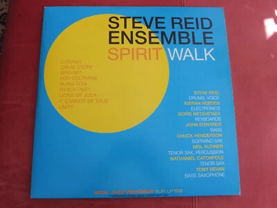 Steve Reid Ensemble - Spirit Walk LP Soul Jazz Original 2005 mint- DLP Four Tet - Bild 1 von 4