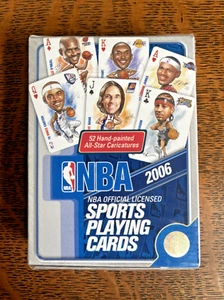 NBA Official Sports Playing Cards 2006 Sealed - Kobe - Lebron - Shaquille - Picture 1 of 6