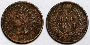 1873 Indian Cent - Picture 1 of 1