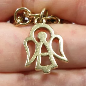 James Avery 14K Gold Open Angel Charm - Rare Retired & Hard to Find - Picture 1 of 4