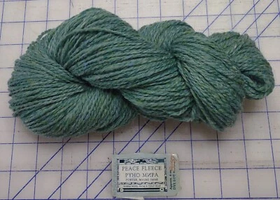 Peace Fleece Vintage Green 70/30 Wool Mohair 4oz. 2 Ply - Image 1 of 4