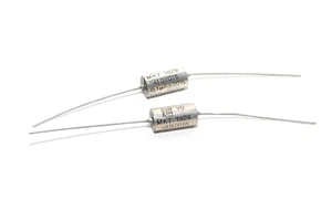 Pair of Glass Sealed Tone Capacitor by ERO type MKT1829 0.1 µF / 100 VDC, NOS - Picture 1 of 6